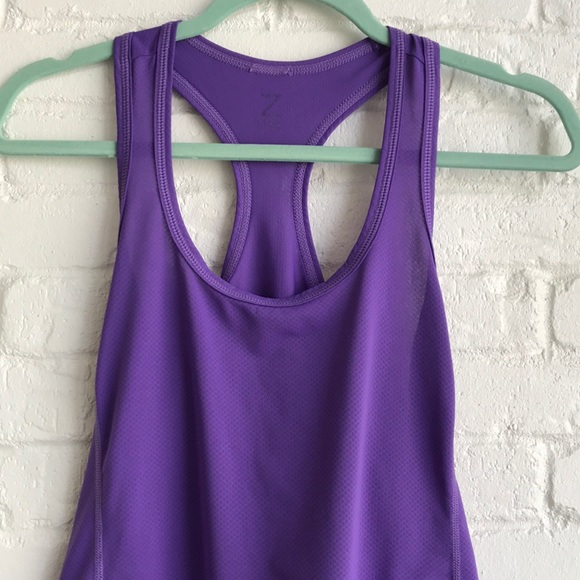 Zella athletic tank top small purple - Picture 3 of 8